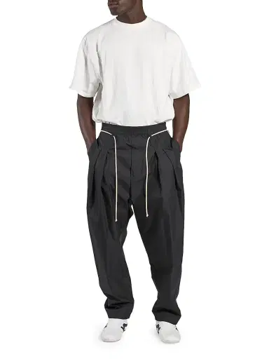 MORDECAI Men's Pleated-Front Drawstring Pants | Thumbnail 2 MORDECAI Men's Pleated-Front Drawstring Pants | Thumbnail 2