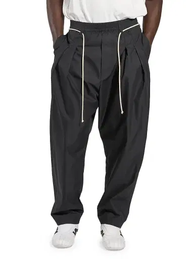 MORDECAI Men's Pleated-Front Drawstring Pants | Thumbnail 1 MORDECAI Men's Pleated-Front Drawstring Pants | Thumbnail 1