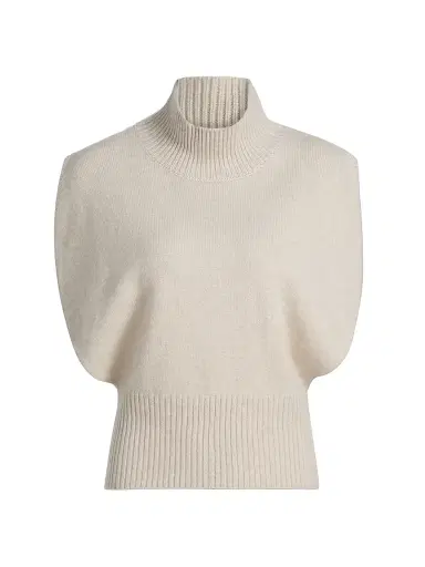Lisa Yang Women's Zaya Cashmere Sleeveless Dolman Sweater | Thumbnail 1 Lisa Yang Women's Zaya Cashmere Sleeveless Dolman Sweater | Thumbnail 1