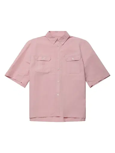 Willy Chavarria Men's Corcoran Oversized Short-Sleeve Shirt - Chicle | Thumbnail 1 Willy Chavarria Men's Corcoran Oversized Short-Sleeve Shirt - Chicle | Thumbnail 1