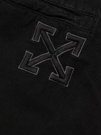 Off-White Men's Offline Cotton Relaxed Track Pants - Black | Thumbnail 7 Off-White Men's Offline Cotton Relaxed Track Pants - Black | Thumbnail 7