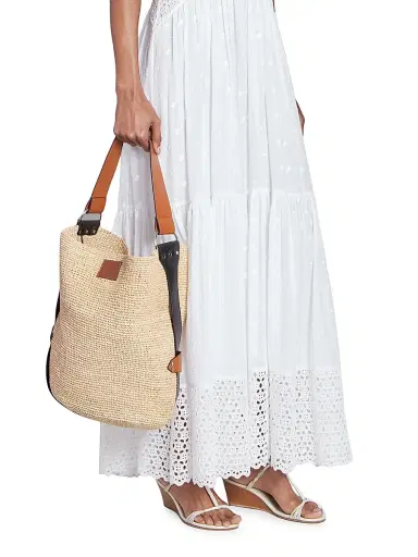 Isabel Marant Women's Bayia Raffia Bucket Bag - Natural | Thumbnail 2 Isabel Marant Women's Bayia Raffia Bucket Bag - Natural | Thumbnail 2