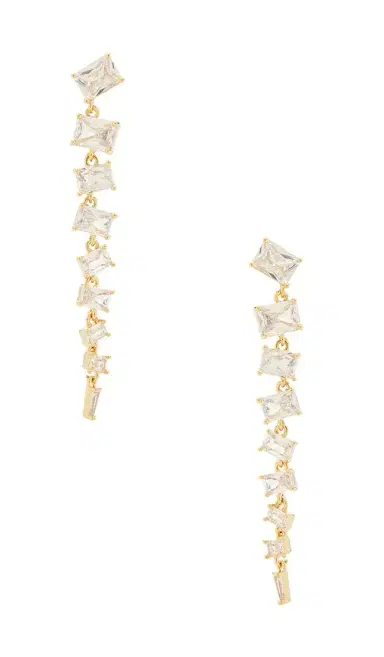 8 Other Reasons Diamond Line Earring | Thumbnail 1 8 Other Reasons Diamond Line Earring | Thumbnail 1