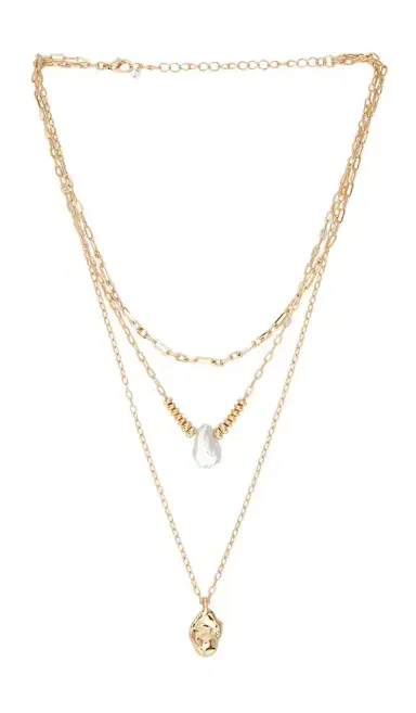 8 Other Reasons Layered Two Tone Necklace | Thumbnail 1 8 Other Reasons Layered Two Tone Necklace | Thumbnail 1