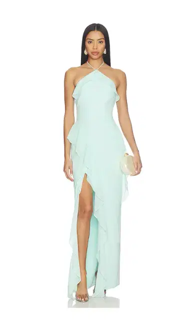 Amanda Uprichard Alessandra Maxi Dress | Thumbnail 1 Amanda Uprichard Alessandra Maxi Dress | Thumbnail 1