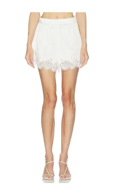 Fleur du Mal Juliet Lace Short | Thumbnail 1 Fleur du Mal Juliet Lace Short | Thumbnail 1