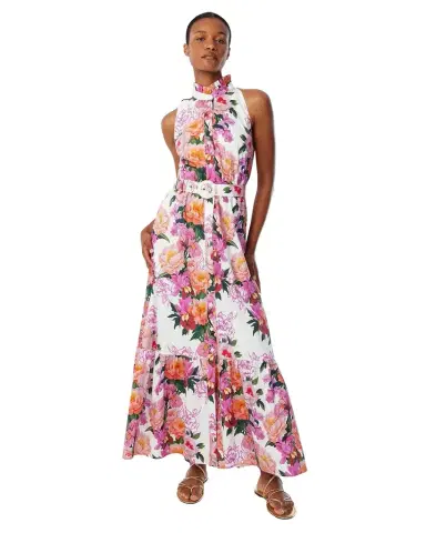 Borgo de Nor Biba Dress - Peony Drip | Thumbnail 1 Borgo de Nor Biba Dress - Peony Drip | Thumbnail 1