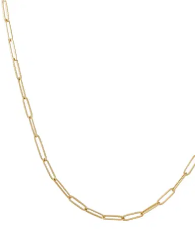 Jennifer Fisher Large Long Link Chain in 14K Yellow Gold | Thumbnail 1 Jennifer Fisher Large Long Link Chain in 14K Yellow Gold | Thumbnail 1