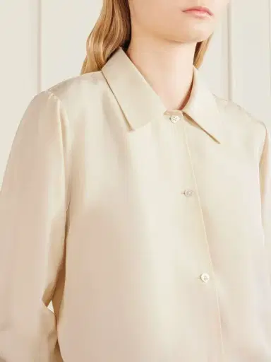 The Row Lucetta Silk-shantung Shirt | Thumbnail 5 The Row Lucetta Silk-shantung Shirt | Thumbnail 5