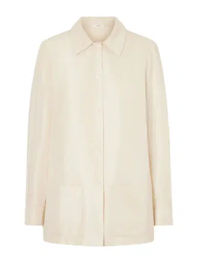 The Row Lucetta Silk-shantung Shirt | Thumbnail 1 The Row Lucetta Silk-shantung Shirt | Thumbnail 1