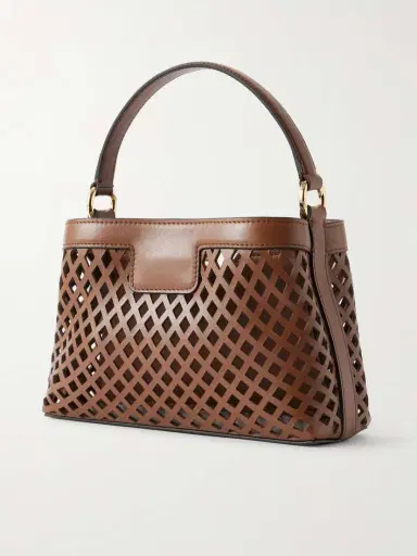 BALLY Liv Mini Cut-out Leather Tote | Thumbnail 4 BALLY Liv Mini Cut-out Leather Tote | Thumbnail 4