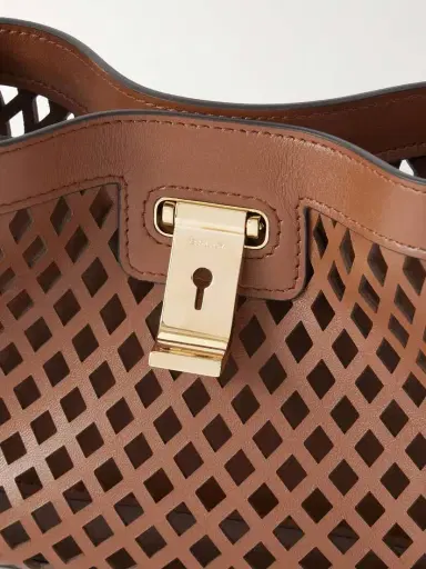 BALLY Liv Mini Cut-out Leather Tote | Thumbnail 5 BALLY Liv Mini Cut-out Leather Tote | Thumbnail 5