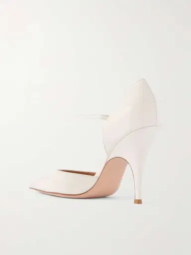 Gianvito Rossi Sofia D'orsay 95 Leather Pumps | Thumbnail 3 Gianvito Rossi Sofia D'orsay 95 Leather Pumps | Thumbnail 3