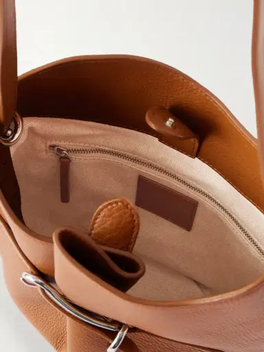 Liffner Belted Leather Bucket Bag | Thumbnail 6 Liffner Belted Leather Bucket Bag | Thumbnail 6