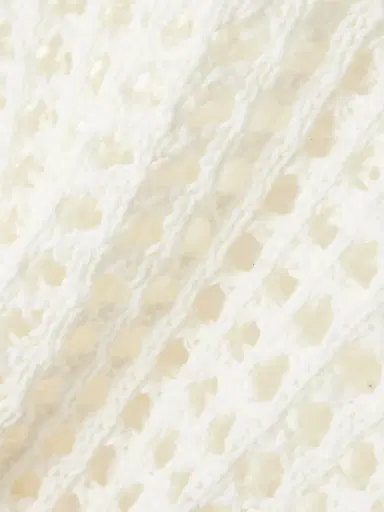 Max Mara Crocheted Cotton Sweater | Thumbnail 4 Max Mara Crocheted Cotton Sweater | Thumbnail 4