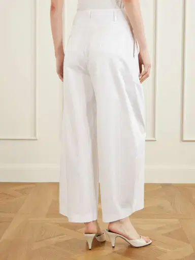 Altuzarra Wilson Pleated Cotton Wide-leg Pants | Thumbnail 4 Altuzarra Wilson Pleated Cotton Wide-leg Pants | Thumbnail 4