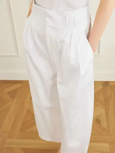 Altuzarra Wilson Pleated Cotton Wide-leg Pants | Thumbnail 5 Altuzarra Wilson Pleated Cotton Wide-leg Pants | Thumbnail 5