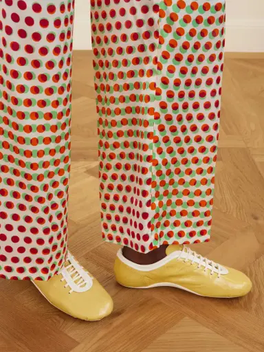 Dries Van Noten Leather Sneakers | Thumbnail 2 Dries Van Noten Leather Sneakers | Thumbnail 2