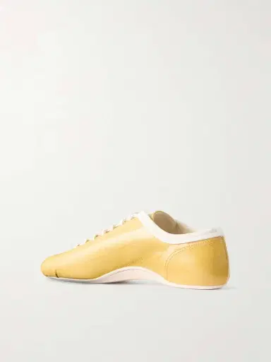 Dries Van Noten Leather Sneakers | Thumbnail 3 Dries Van Noten Leather Sneakers | Thumbnail 3