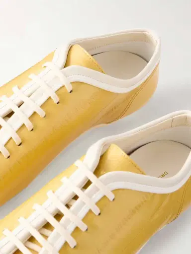 Dries Van Noten Leather Sneakers | Thumbnail 5 Dries Van Noten Leather Sneakers | Thumbnail 5