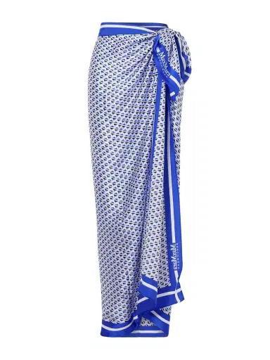 Max Mara Beachwear Spuma Printed Silk Pareo | Thumbnail 1 Max Mara Beachwear Spuma Printed Silk Pareo | Thumbnail 1
