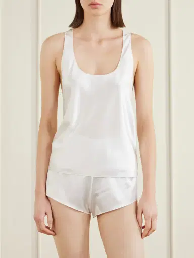 ÉTERNE Hedi Silk-blend Satin Tank | Thumbnail 3 ÉTERNE Hedi Silk-blend Satin Tank | Thumbnail 3