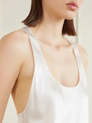 ÉTERNE Hedi Silk-blend Satin Tank | Thumbnail 5 ÉTERNE Hedi Silk-blend Satin Tank | Thumbnail 5