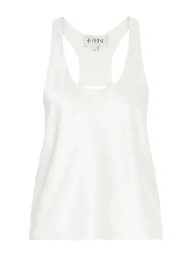 ÉTERNE Hedi Silk-blend Satin Tank | Thumbnail 1 ÉTERNE Hedi Silk-blend Satin Tank | Thumbnail 1