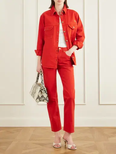 Blazé Milano Clapotis Paso Cropped High-rise Straight-leg Jeans | Thumbnail 2 Blazé Milano Clapotis Paso Cropped High-rise Straight-leg Jeans | Thumbnail 2