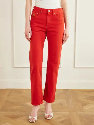 Blazé Milano Clapotis Paso Cropped High-rise Straight-leg Jeans | Thumbnail 3 Blazé Milano Clapotis Paso Cropped High-rise Straight-leg Jeans | Thumbnail 3