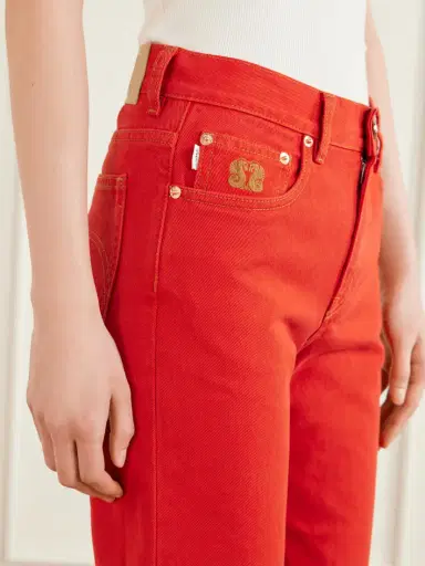 Blazé Milano Clapotis Paso Cropped High-rise Straight-leg Jeans | Thumbnail 5 Blazé Milano Clapotis Paso Cropped High-rise Straight-leg Jeans | Thumbnail 5