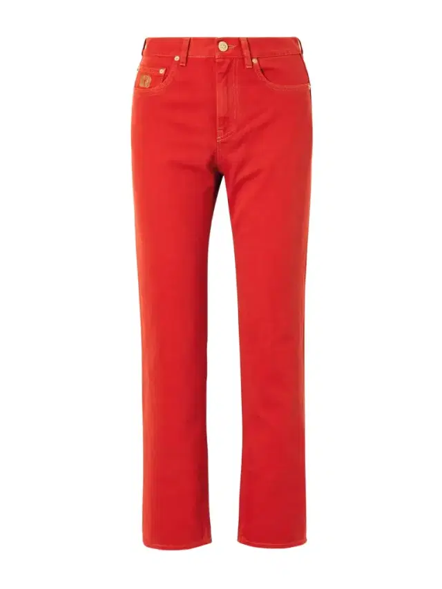 Clapotis Paso Cropped High-rise Straight-leg Jeans Clapotis Paso Cropped High-rise Straight-leg Jeans