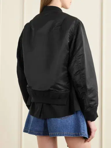 Sacai Padded Twill Bomber Jacket | Thumbnail 3 Sacai Padded Twill Bomber Jacket | Thumbnail 3