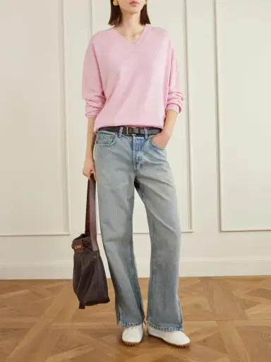 Daughter Tahra Cashmere And Cotton-blend Sweater | Thumbnail 2 Daughter Tahra Cashmere And Cotton-blend Sweater | Thumbnail 2