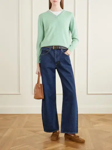 Daughter Slim Cashmere And Cotton-blend Sweater | Thumbnail 2 Daughter Slim Cashmere And Cotton-blend Sweater | Thumbnail 2