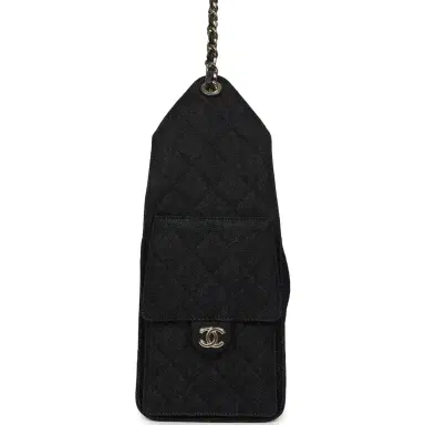 Chanel Chanel Medium 25 Hobo Bag Dark Denim Light Gold Hardware | Thumbnail 3 Chanel Chanel Medium 25 Hobo Bag Dark Denim Light Gold Hardware | Thumbnail 3
