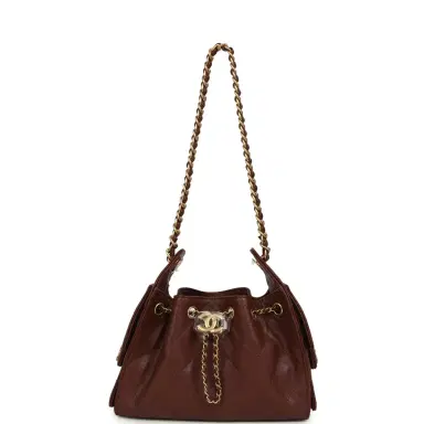 Chanel Chanel Mini 25 Hobo Bag Brown Caviar Antique Gold Hardware | Thumbnail 7 Chanel Chanel Mini 25 Hobo Bag Brown Caviar Antique Gold Hardware | Thumbnail 7