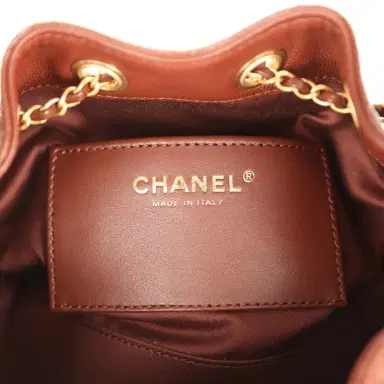 Chanel Chanel Mini 25 Hobo Bag Brown Caviar Antique Gold Hardware | Thumbnail 9 Chanel Chanel Mini 25 Hobo Bag Brown Caviar Antique Gold Hardware | Thumbnail 9