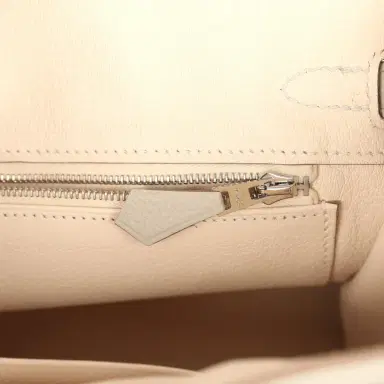 HERMÈS Hermes Birkin 25 Gris Perle Verso Togo Gold Hardware | Thumbnail 9 HERMÈS Hermes Birkin 25 Gris Perle Verso Togo Gold Hardware | Thumbnail 9