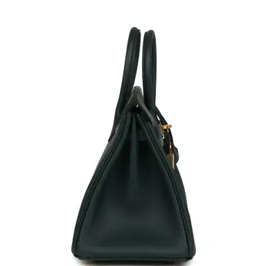 HERMÈS Hermes Birkin 25 Vert Cypress Swift Gold Hardware | Thumbnail 3 HERMÈS Hermes Birkin 25 Vert Cypress Swift Gold Hardware | Thumbnail 3