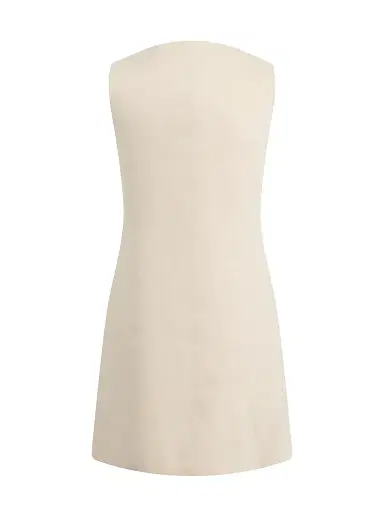 Favorite Daughter Women's The Cece Linen-Blend Minidress - Light Khaki - Size 14 | Thumbnail 2 Favorite Daughter Women's The Cece Linen-Blend Minidress - Light Khaki - Size 14 | Thumbnail 2