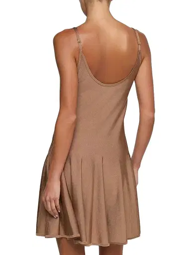 L'Agence Women's Lana Knit Minidress - Pecan - Size XL | Thumbnail 4 L'Agence Women's Lana Knit Minidress - Pecan - Size XL | Thumbnail 4