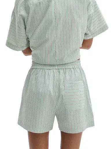 rag & bone Women's Marvin Striped Drawcord Shorts | Thumbnail 4 rag & bone Women's Marvin Striped Drawcord Shorts | Thumbnail 4