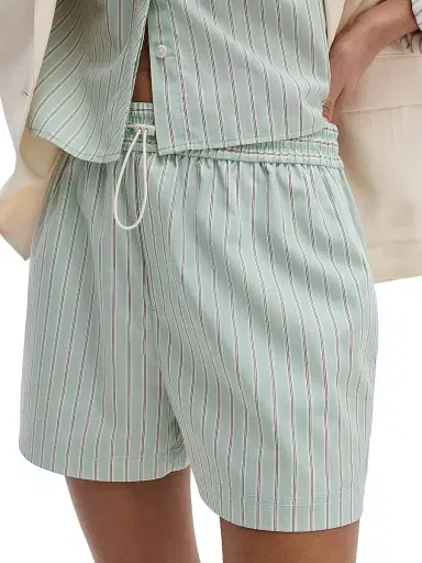 rag & bone Women's Marvin Striped Drawcord Shorts | Thumbnail 5 rag & bone Women's Marvin Striped Drawcord Shorts | Thumbnail 5