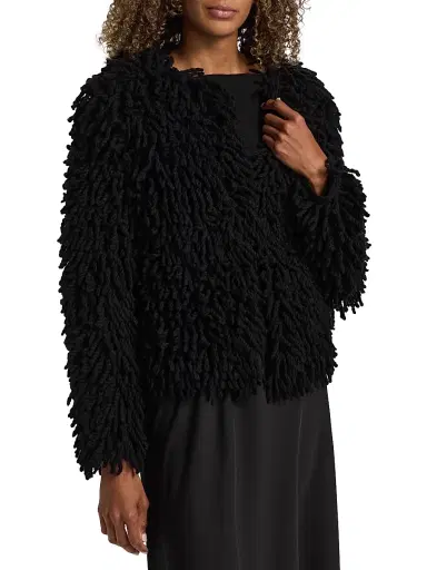 Lisa Yang Women's Bon Cashmere Fringe Cardigan | Thumbnail 3 Lisa Yang Women's Bon Cashmere Fringe Cardigan | Thumbnail 3