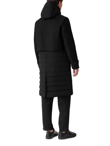 Mackage Men's Sterling 2-In-1 Down Trench Coat - Black | Thumbnail 5 Mackage Men's Sterling 2-In-1 Down Trench Coat - Black | Thumbnail 5