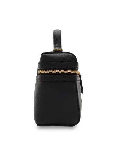 Burberry Women's Bloomsbury Leather Vanity Case - Black | Thumbnail 3 Burberry Women's Bloomsbury Leather Vanity Case - Black | Thumbnail 3