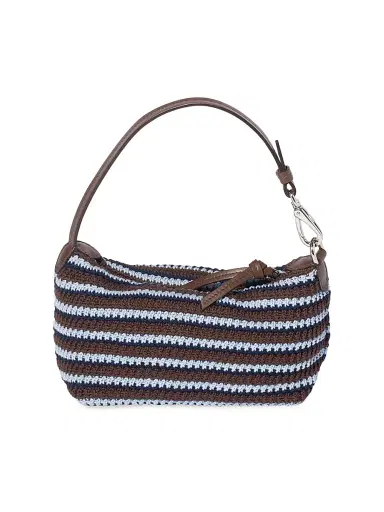 Miu Miu Women's Crochet Pouch - Blue | Thumbnail 8 Miu Miu Women's Crochet Pouch - Blue | Thumbnail 8