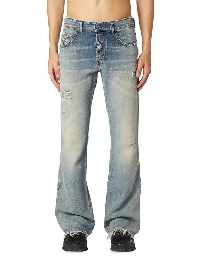 Diesel Men's 1998 D-Buck Distressed Faded Jeans | Thumbnail 2 Diesel Men's 1998 D-Buck Distressed Faded Jeans | Thumbnail 2