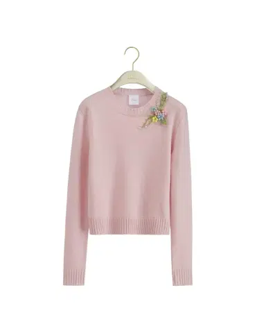 Dior Embroidered Bouquet Sweater | Thumbnail 1 Dior Embroidered Bouquet Sweater | Thumbnail 1